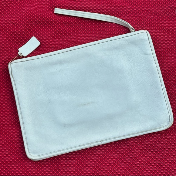 Very Rare 1960’s Vintage Large COACH Flat Envelope Bag/Wristlet - Picture 2 of 14
